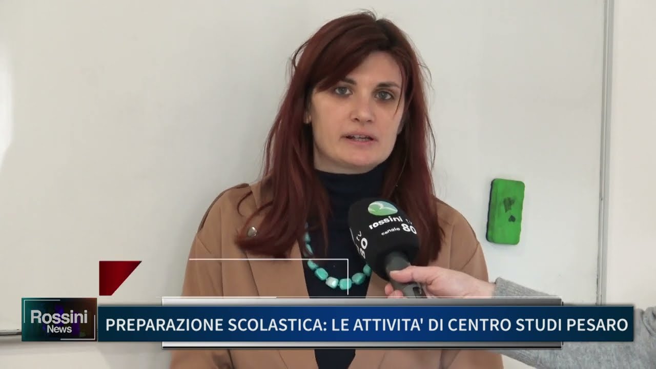 PREPARAZIONE SCOLASTICA: LE ATTIVITA' DI CENTRO STUDI PESARO