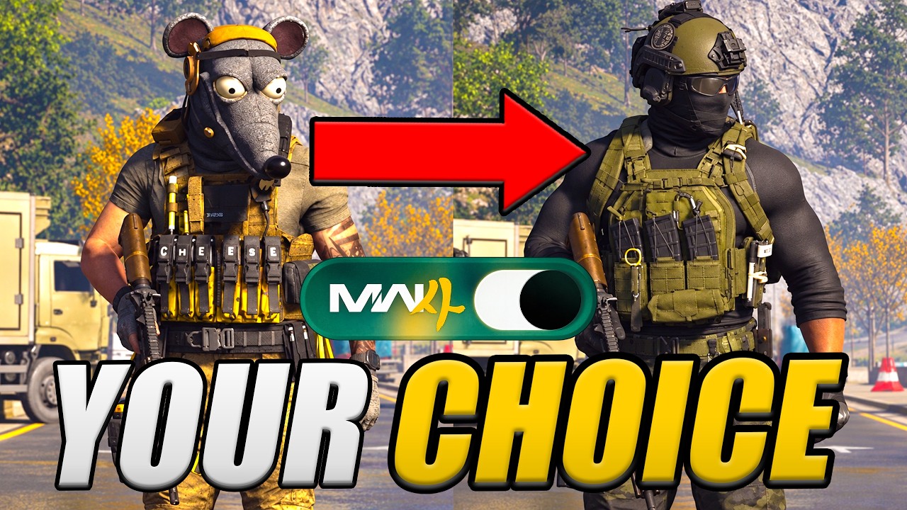 MW4 только что решила проблему нелепых скинов в Warzone