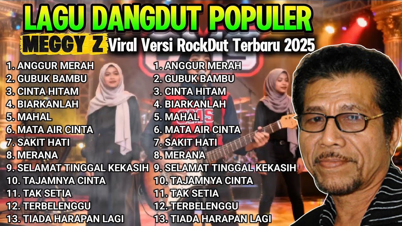 VIRAL !! FULL ALBUM | LAGU MEGGY Z VERSI ROCKDUT || ROCK DANGDUT VERSION COVER TERPUPULER