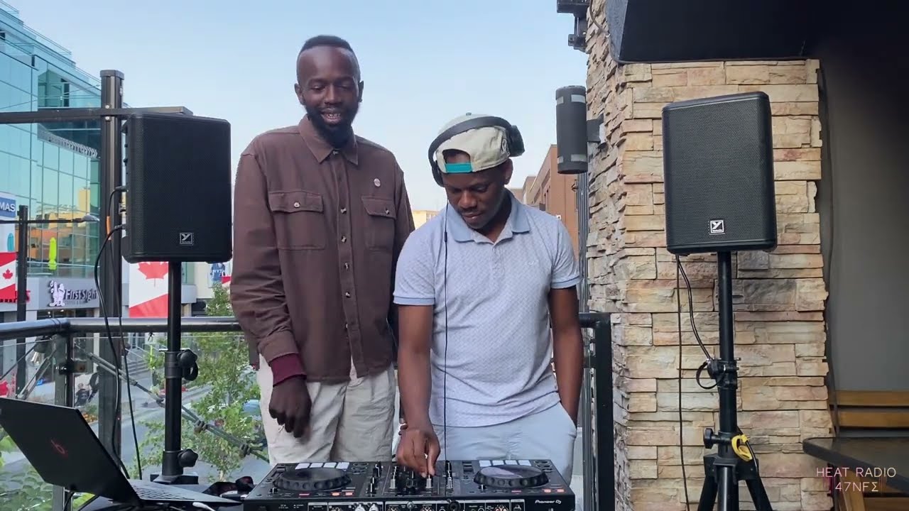 Heat Radio Mix 007 - Afro House - Patio Edition 2 - Spring Garden Halifax - TroniQue X KOUZ B2B