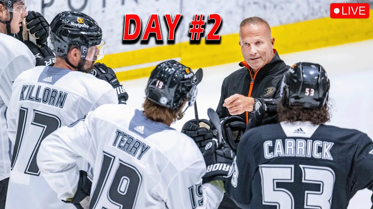 LIVE from 2023 Ducks Training Camp Day #2