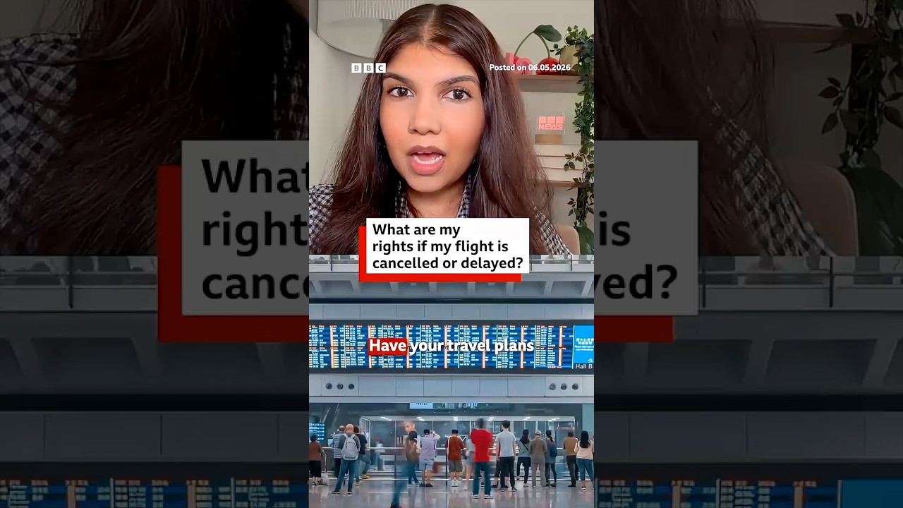 What are my rights if my flight is cancelled or delayed? #Travel #UK #BBCNews