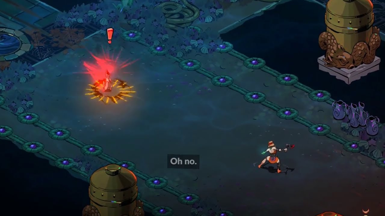 Hades 2 - King Vermin (Uh-Oh) mini-boss fight (40 Fear Underworld)