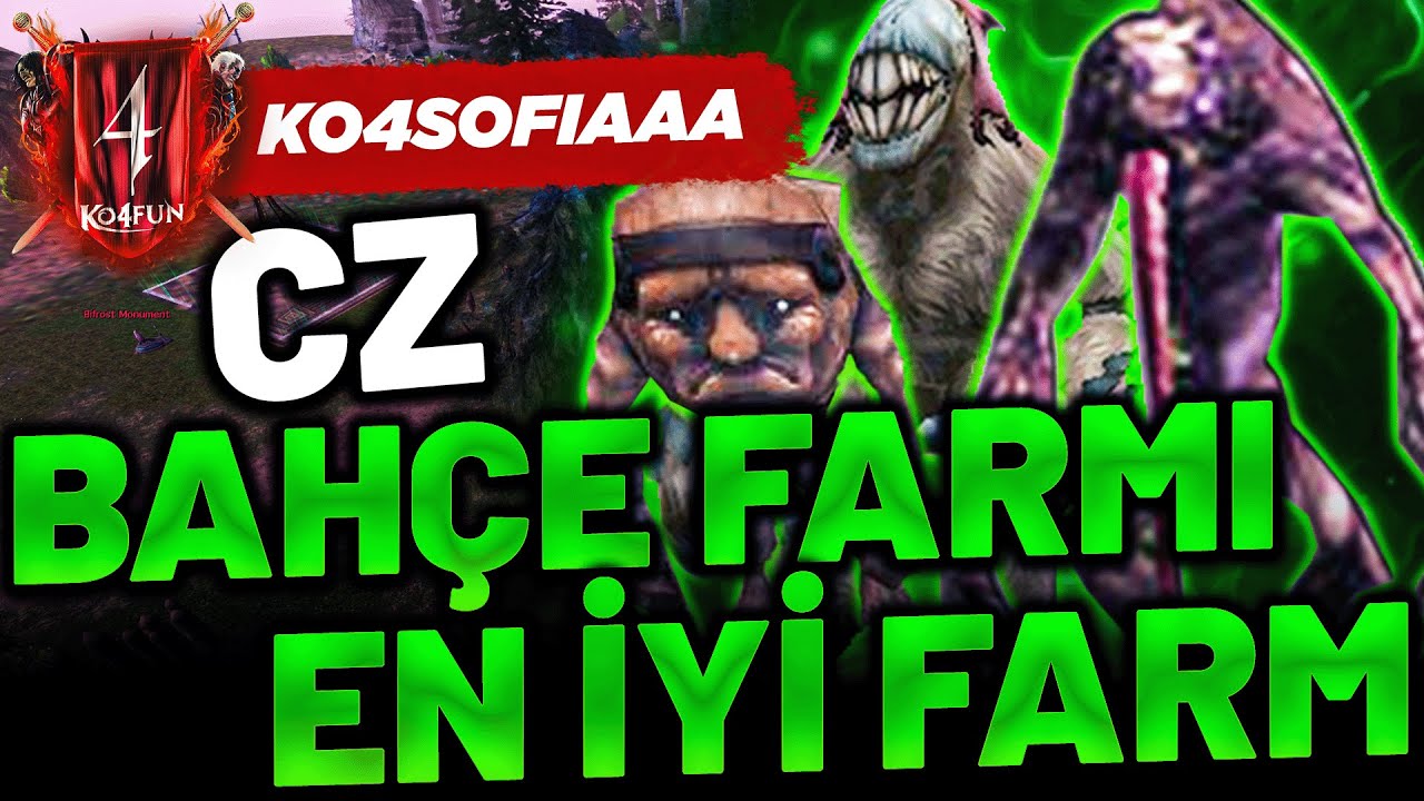 KO4FUN İMMORTAL CZ BAH&Ccedil;E SOLO FARM EN İYİ AKTİF FARM SLOTU !!! @KO4FUN