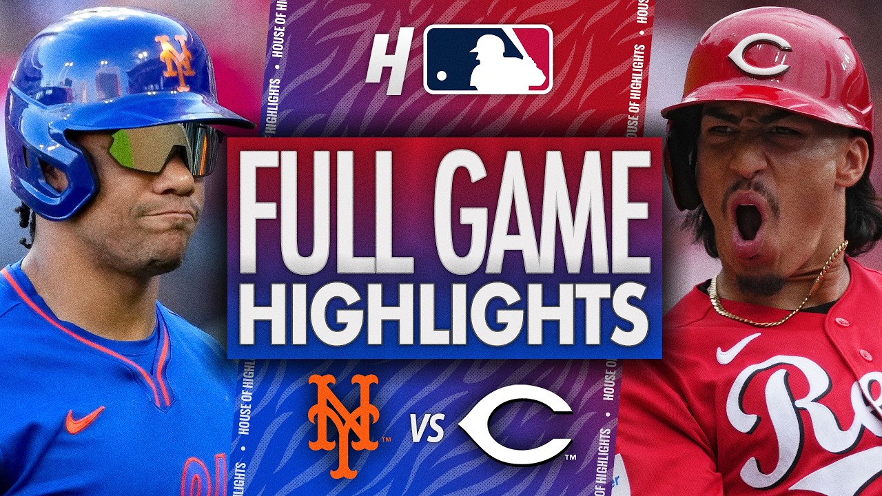 New York Mets против Cincinnati Reds &mdash; ЛУЧШИЕ МОМЕНТЫ МАТЧА 🔥 17 июня 2026 г. Сезон MLB