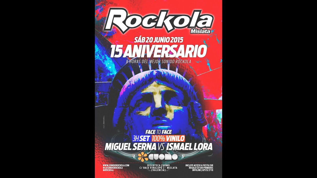ROCKOLA MISLATA Cd Promo 15 Aniversario - Sesi&oacute;n Mezclas M&iacute;ticas (20-06-2015) Dj Miguel Serna