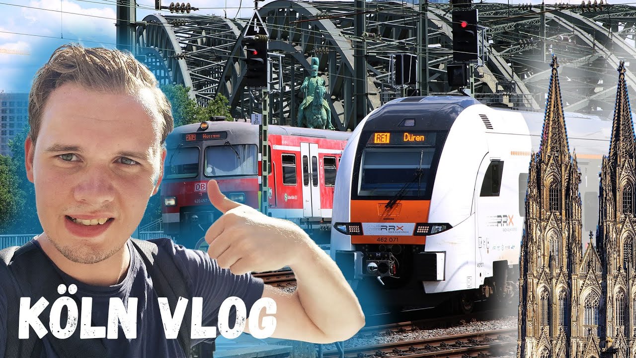 Vlog #27 met de trein naar K&ouml;ln - Bier, ICE's en vertraging !!