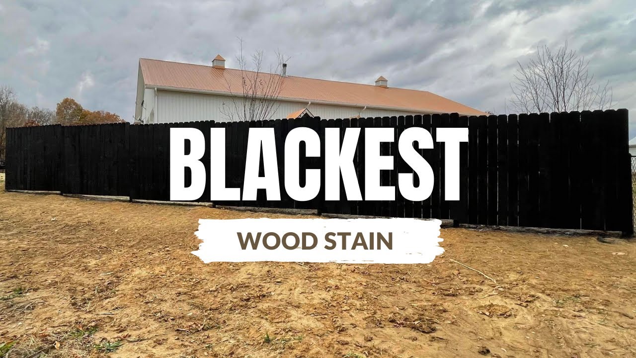 The Blackest Stain in the WORLD?? | Shou Sugi Ban Look?