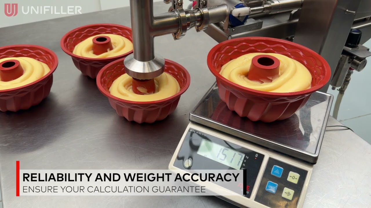 The Unifiller Ring Deposit Nozzle is a perfect tool for the efficient production of Gugelhupf&Donuts