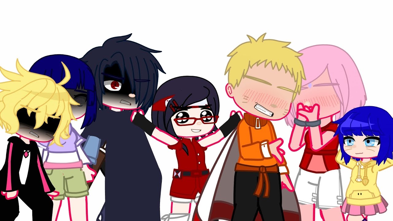 🌃NaruHina and SasuSaku react to NaruSaku🌇 {🇺🇲🇬🇧🇺🇦}