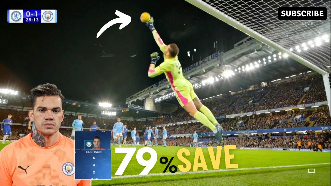Ederson's Top Saves for Manchester City in 2024