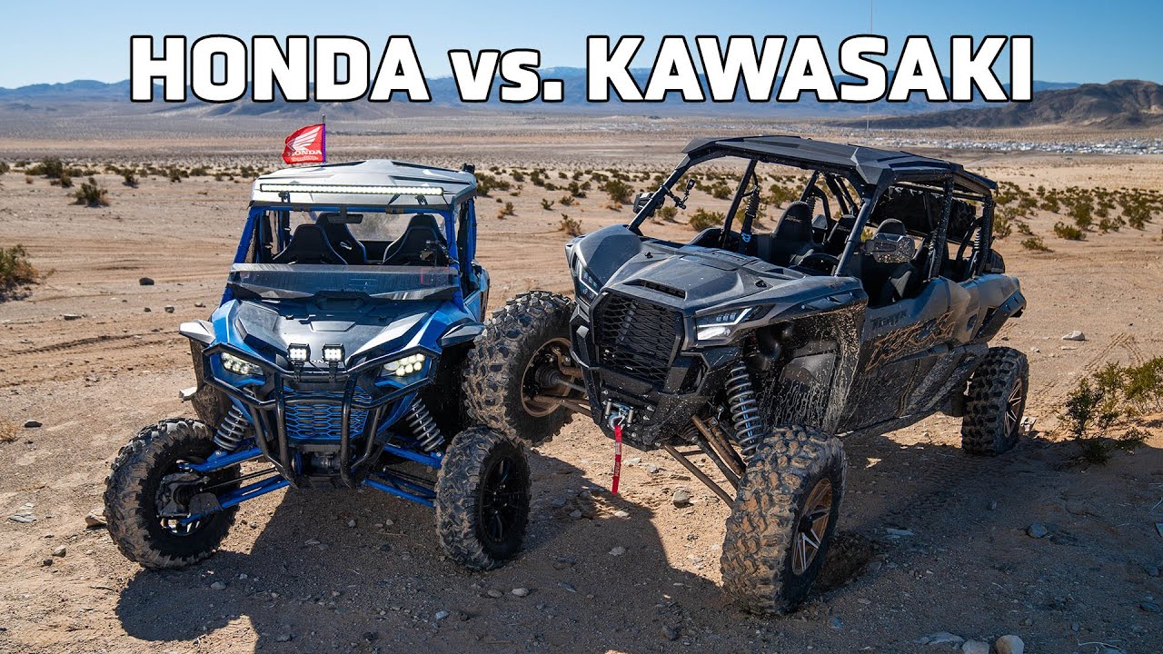 Honda vs Kawasaki at King of the Hammers! Ultimate Performance Low Dollar UTV