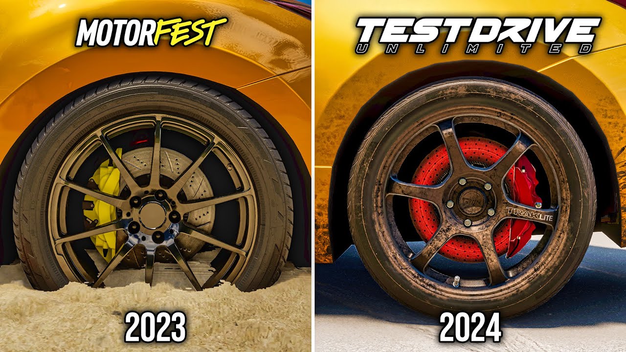 Test Drive Unlimited Solar Crown vs The Crew Motorfest - Graphics, Physics and Details Comparison
