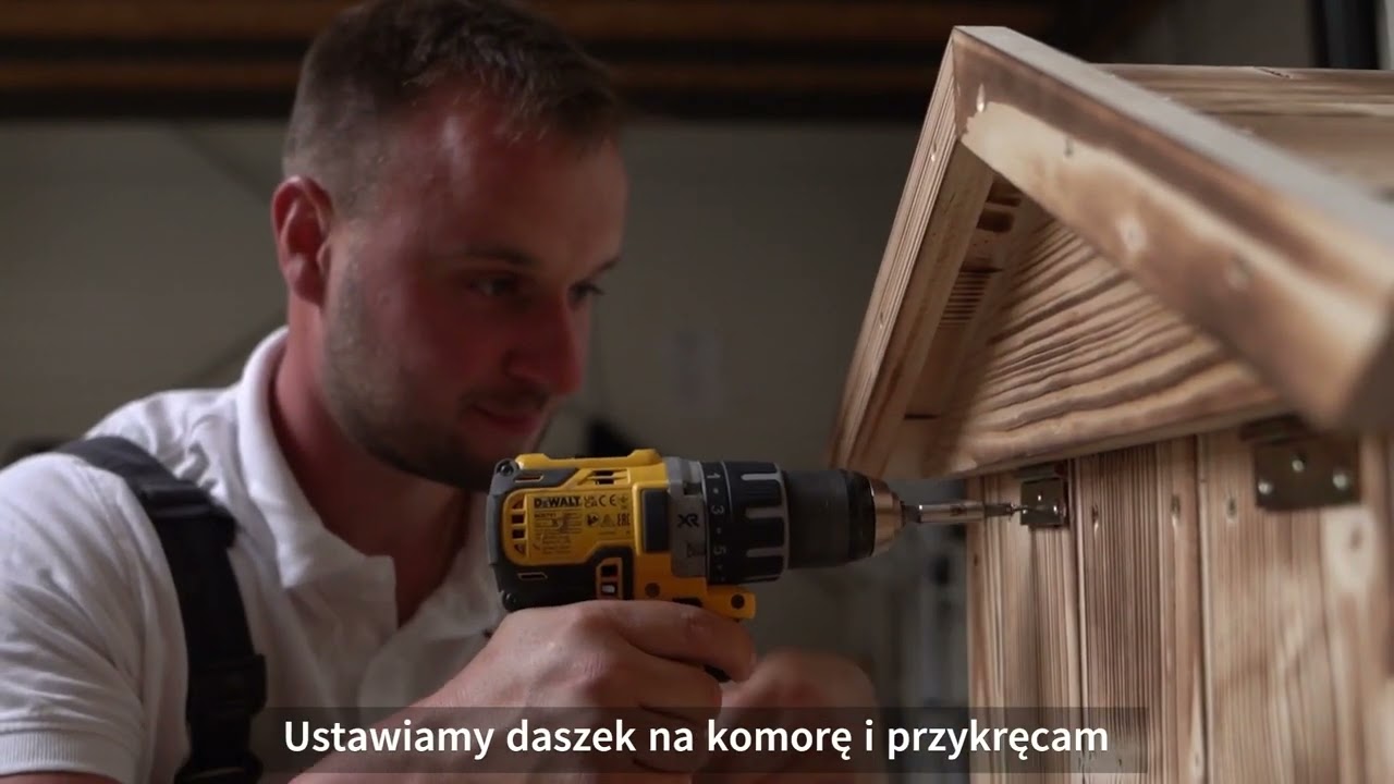 Instrukcja montażu wędzarni drewnianej pojedyńczej z oddalonym paleniskiem marki PanKornik