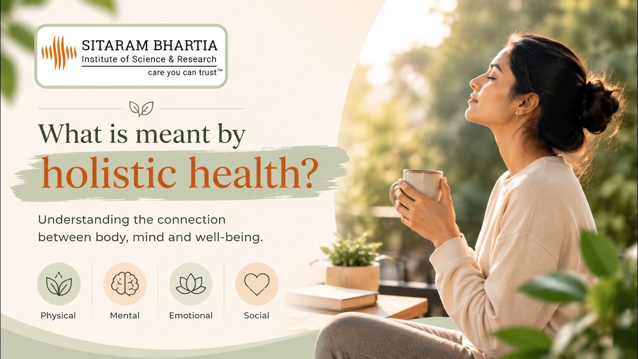 What is meant by holistic health?
