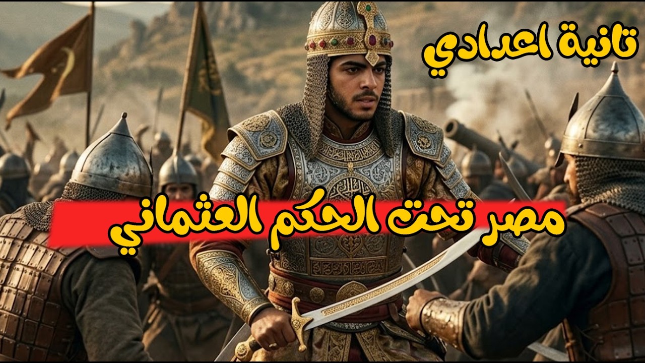 مصر تحت الحكم العثماني الصف الثاني الاعدادي المنهج الجديد ترم تاني 2026 دراسات الوحدة الرابعة