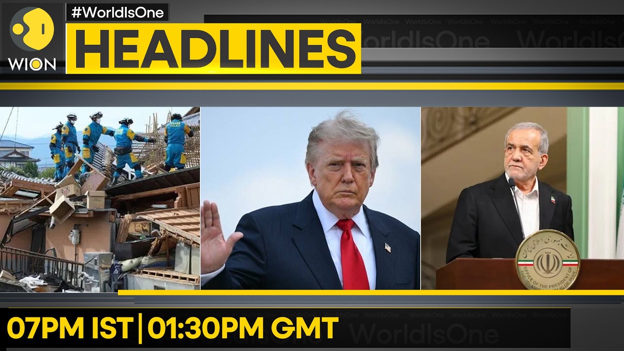Poland Missile Alert | Iran-US Conflict Escalates | Japan Earthquake Death Toll Rises | WION News