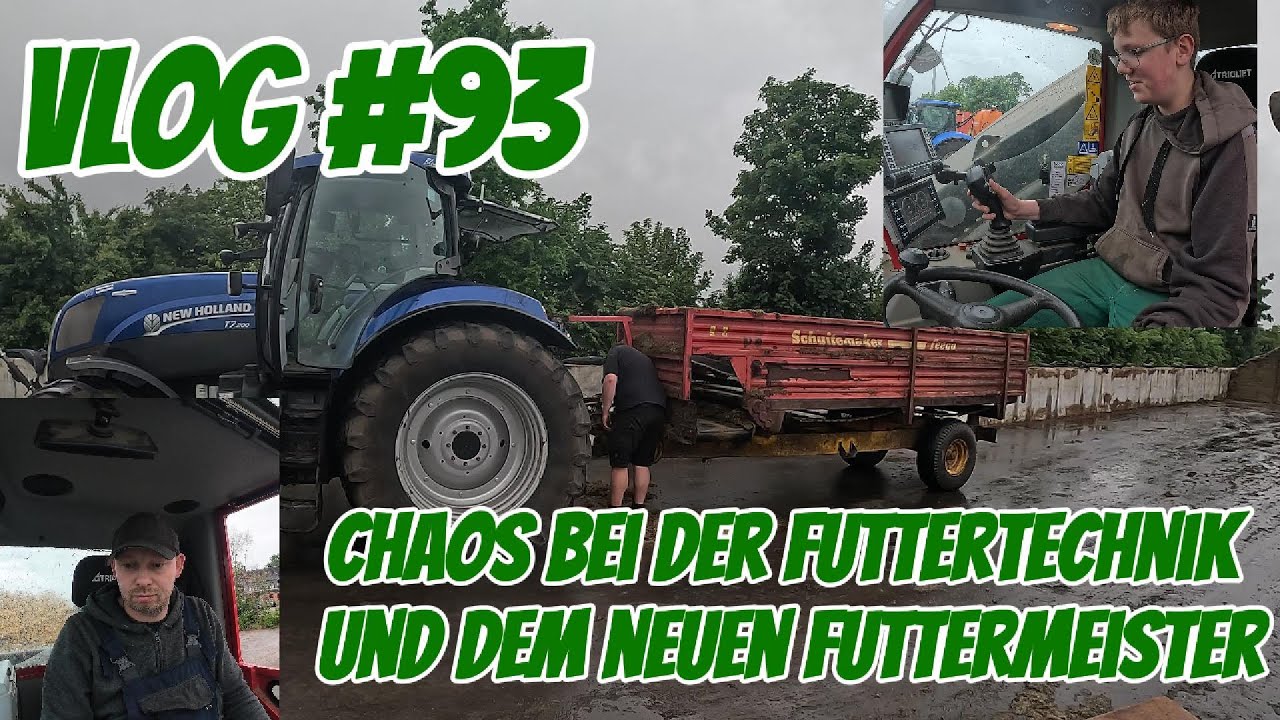Farm-Vlog #93 Chaos bei der Futtertechnikn und beim Futtermeister