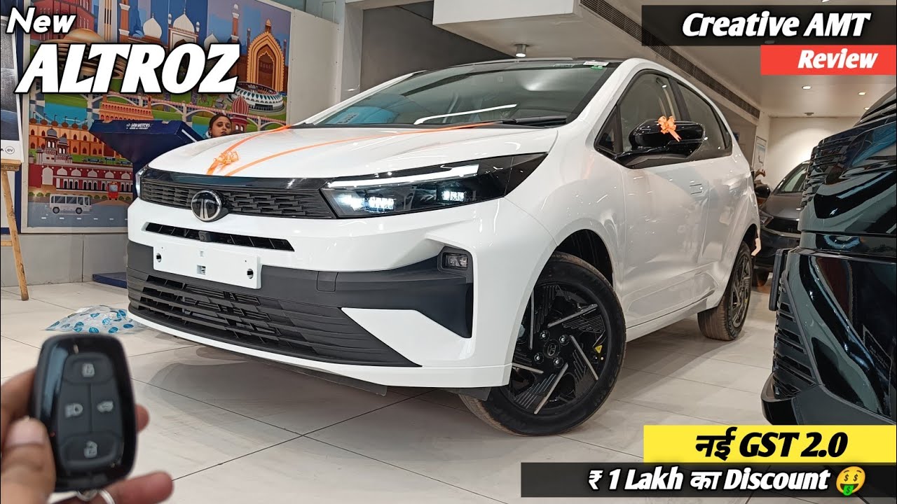 Новый Tata Altroz ​​​​Creative Amt 2025 ❣️| ALTROZ теперь становится дешевле в новом GST 2.0 😍|