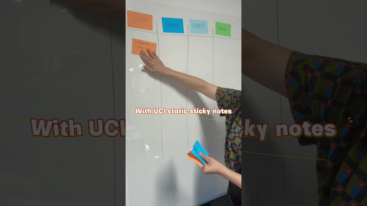 Team&students: organize workflow fast with UCI static sticky notes!📝