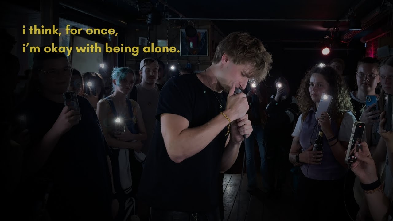 i feel better when nobody remembers i exist - Ethan Jewell (live in Amsterdam)