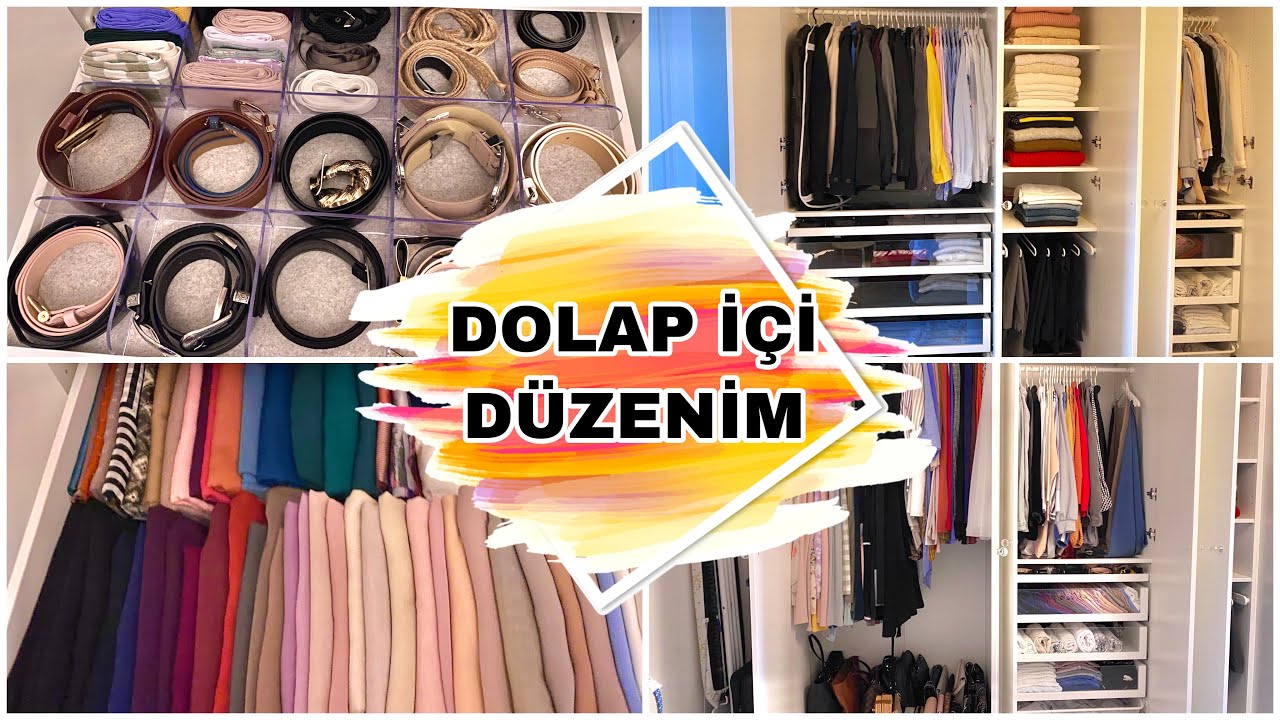 👗DOLAP İÇİ DÜZENİM | 👚KATLAMA TEKNİKLERİM | 👕GARDOLAP DÜZENİM