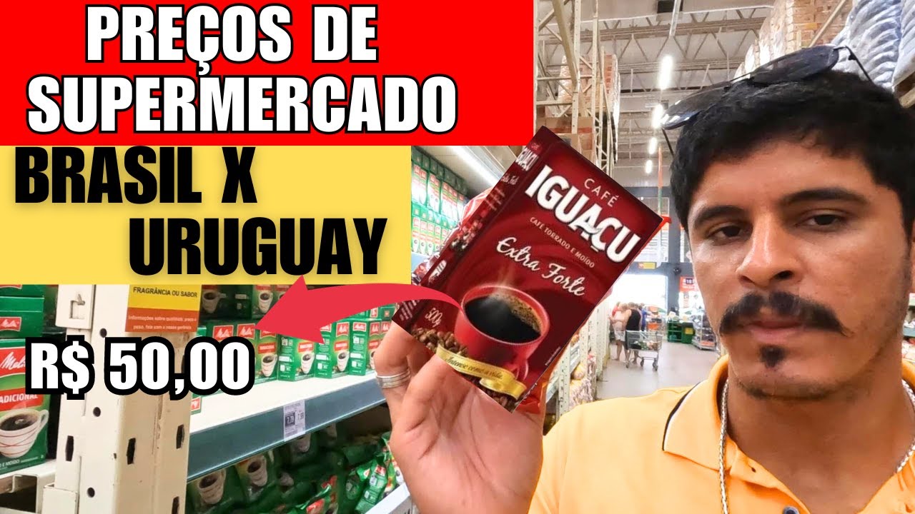 COMPARAÇÃO DE PREÇOS BRASIL X URUGUAI