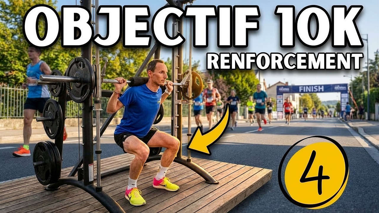 Objectif 10K : Mon protocole renforcement musculaire spécifique !