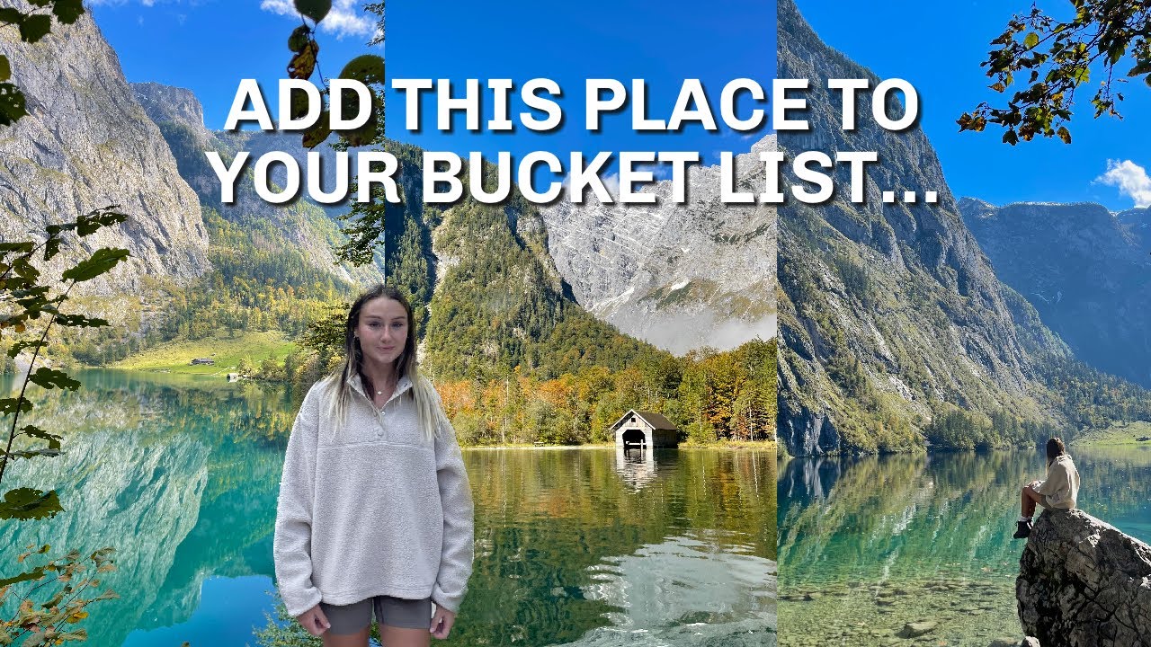 THE MOST BEAUTIFUL PLACE IN GERMANY | Van Life | Königssee boat ride