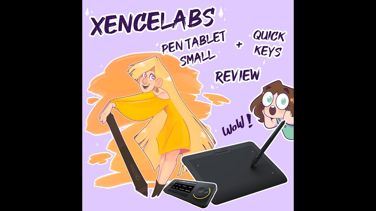 ✨Xencelabs Pen Tablet Small + Quick Keys Review✨