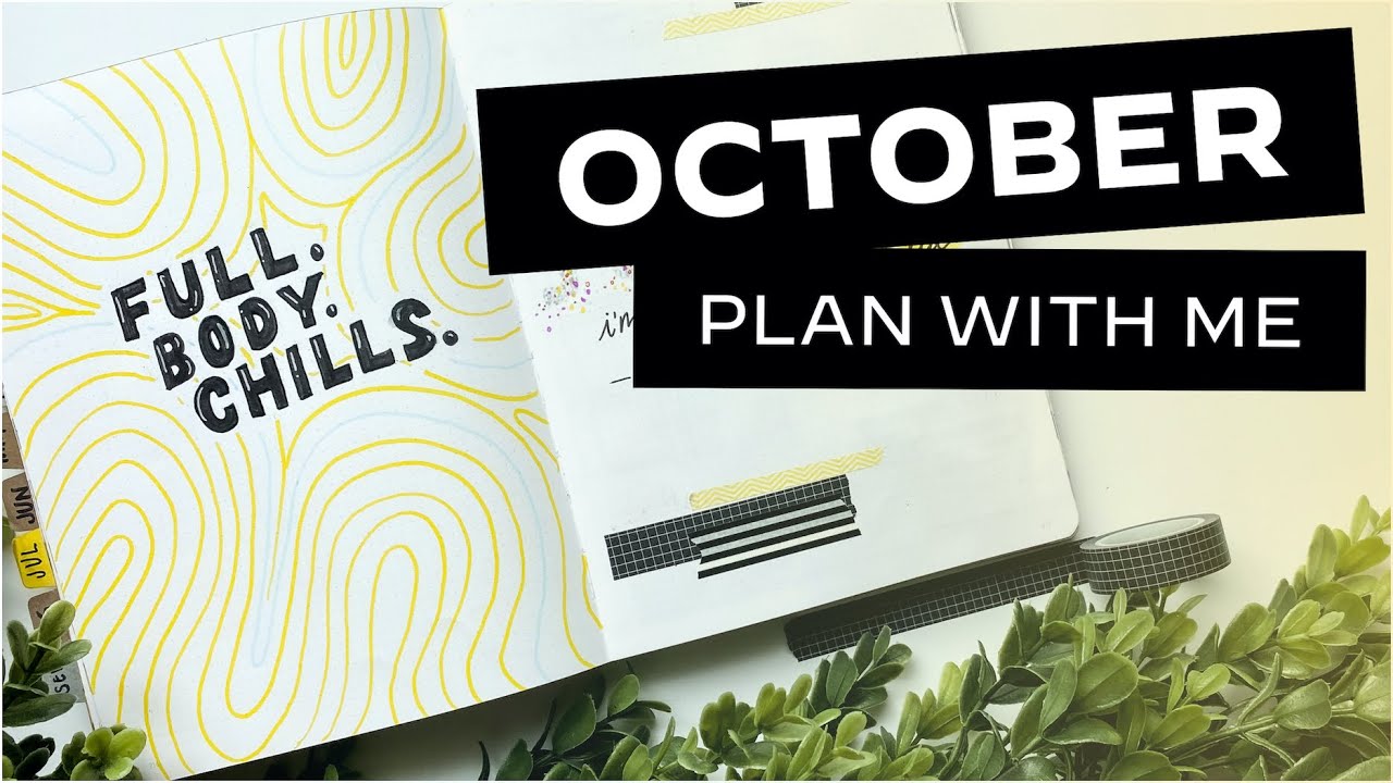 Оформление ежедневника (Bullet Journal) &bull; Октябрь 2020 &mdash; подкаст Crime Junkie