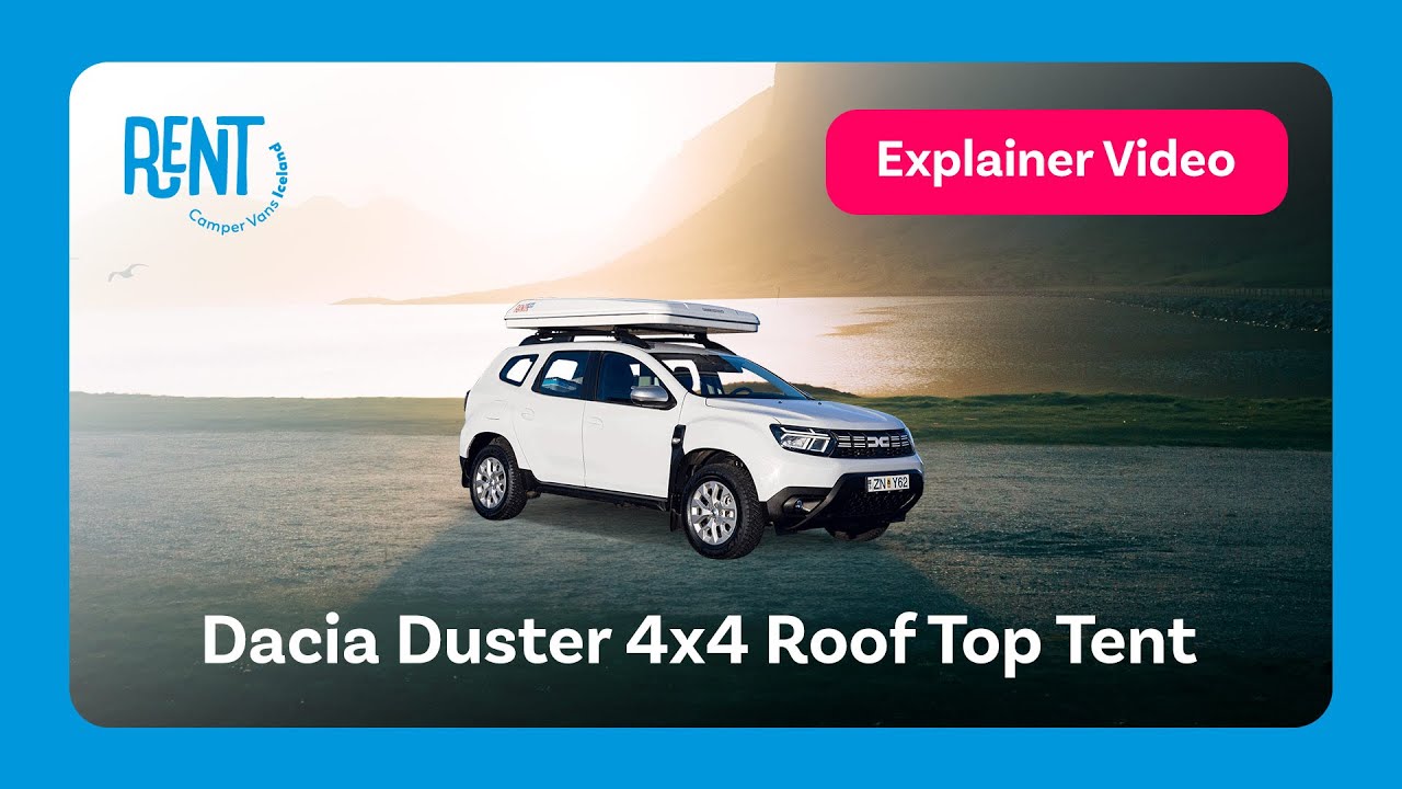 RENT.is - Dacia Duster 4x4 Camper - Explainer Video