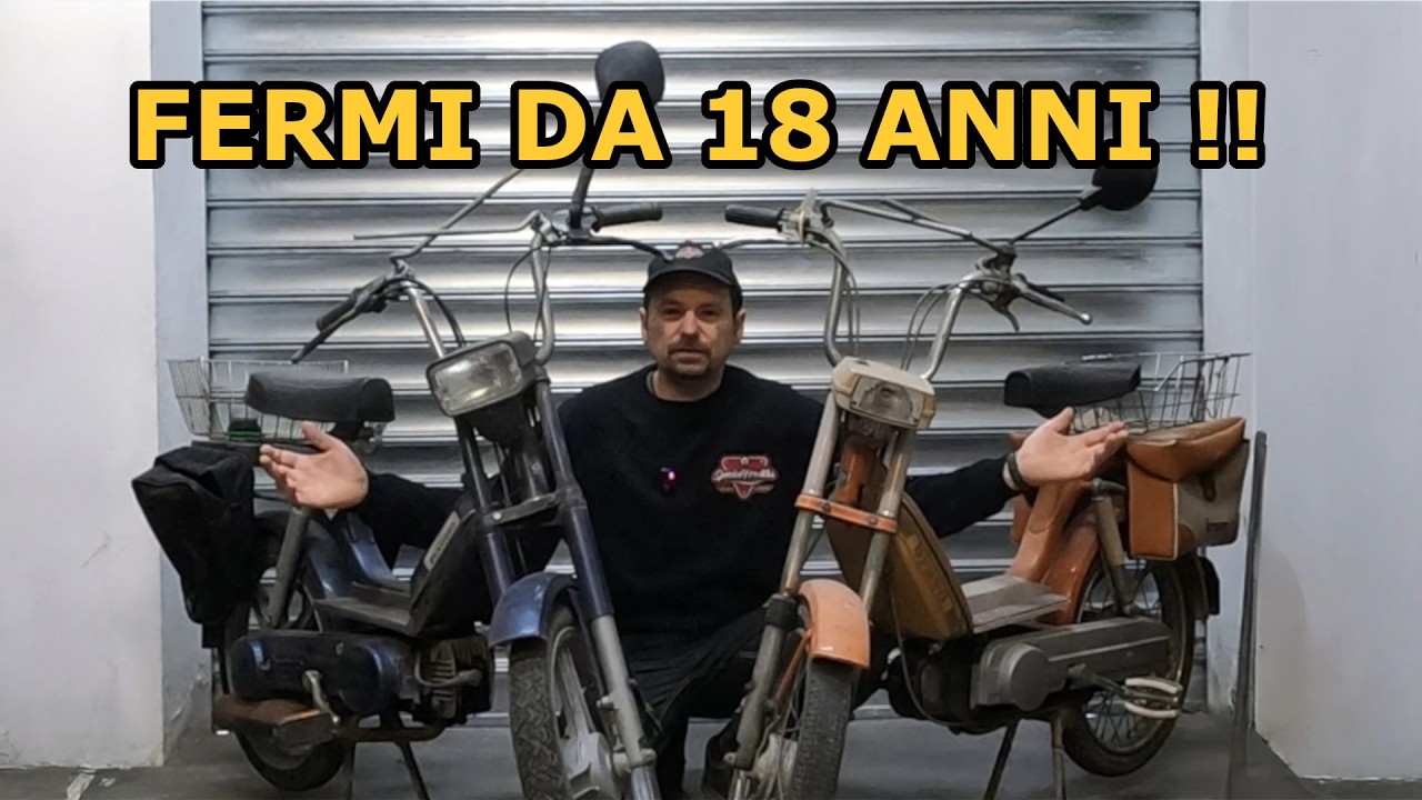 Riaccendere due Piaggio Bravo fermi da 18 anni | Ritorno alle origini