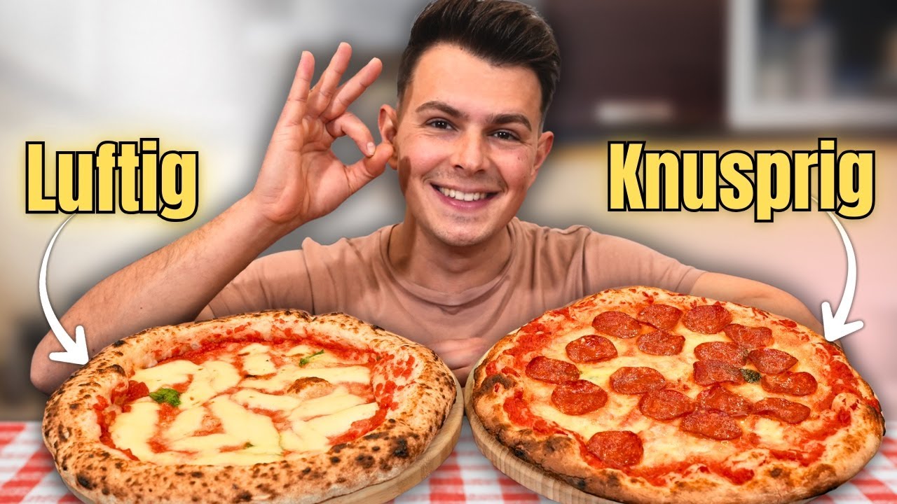 Hybridpizza - Ein Teigrezept zwei PIZZASTILE