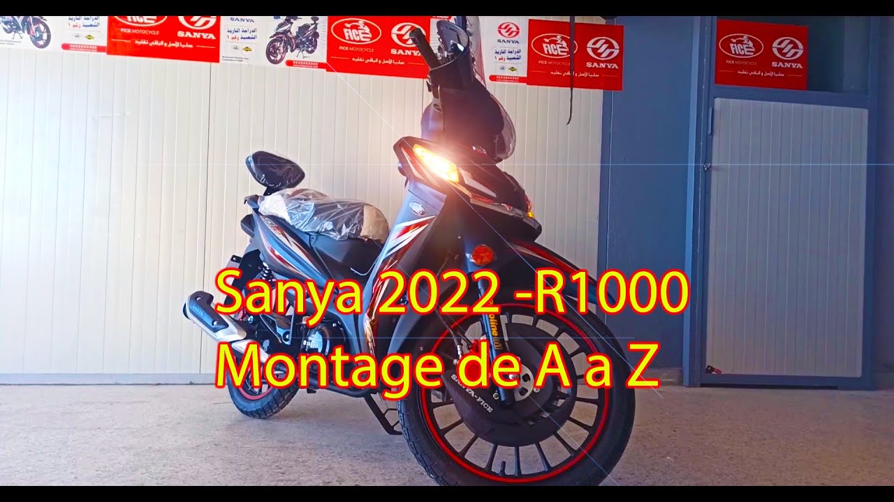 كفاش تركيب سانيا جديدة Sanya R1000 2022 - montage