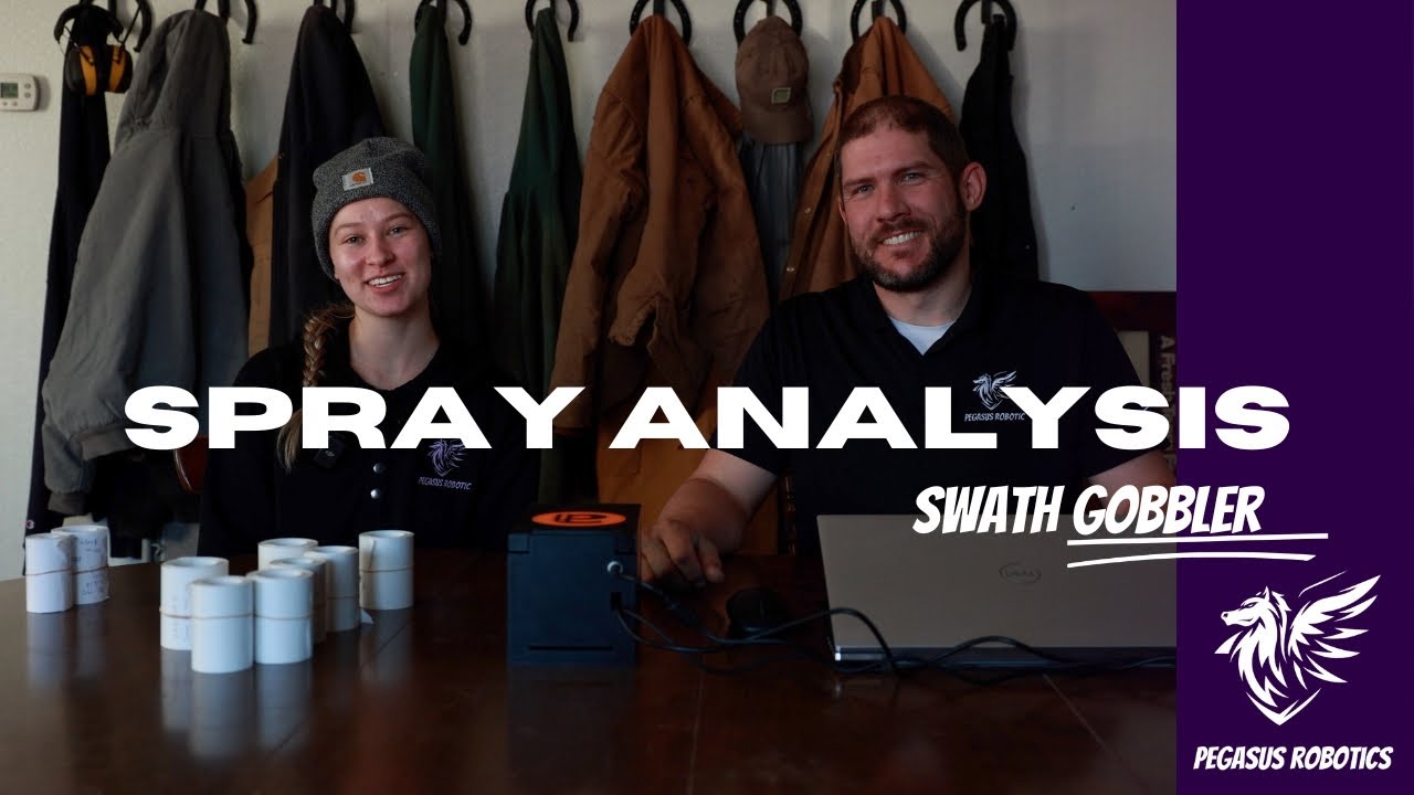 Spray Analysis with Swath Gobbler | Pegasus Robotics
