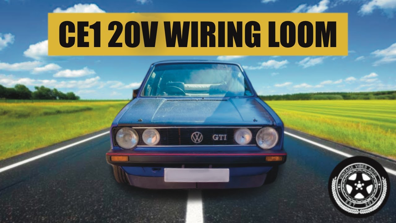 Переделка жгута проводов для Golf MK1 1.8t 20v