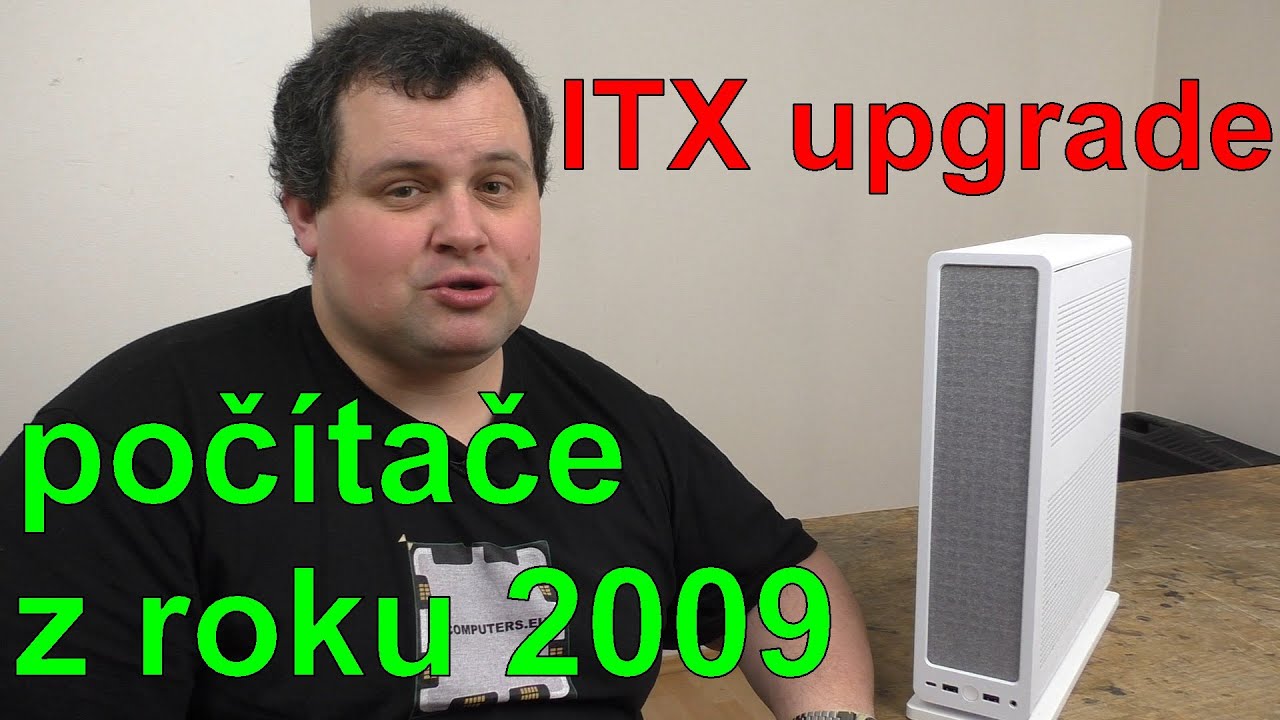 Stavíme ITX počítač - Fractal Ridge - Upgrade 10 let starého počítače