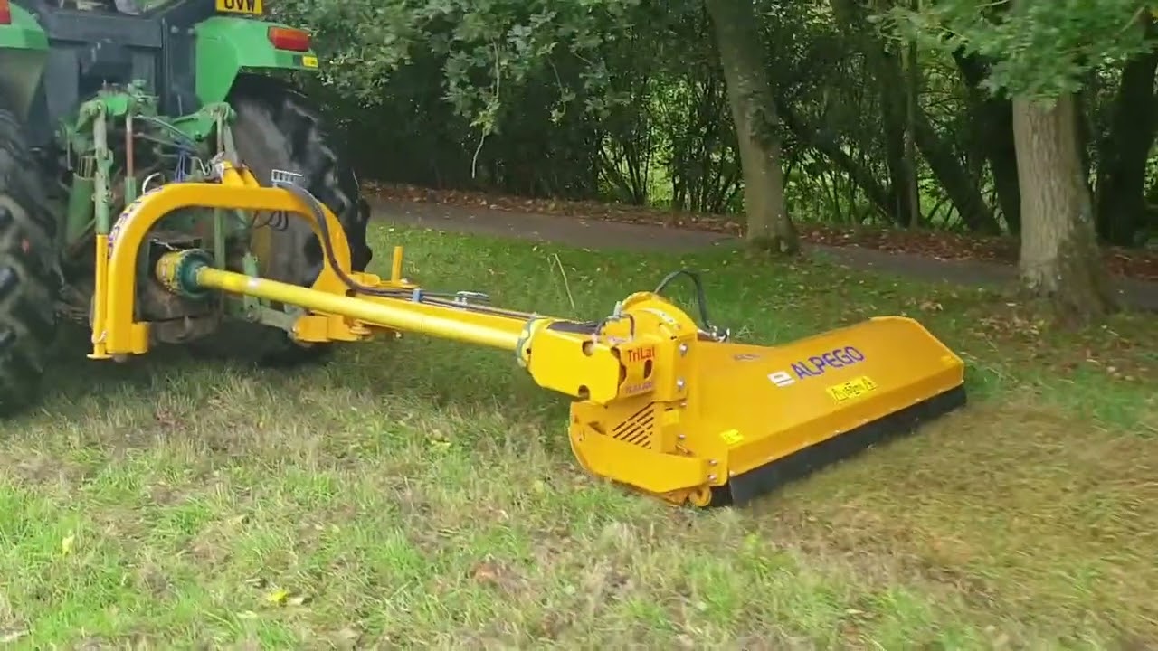 Alpego TL33 Fully offset Flail Mower