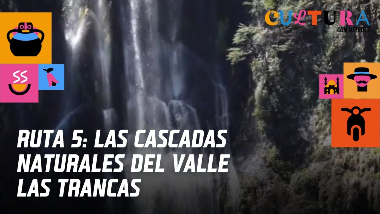 Nos maravillamos con las cascadas naturales del Valle las Trancas. Ruta 5, 2021.