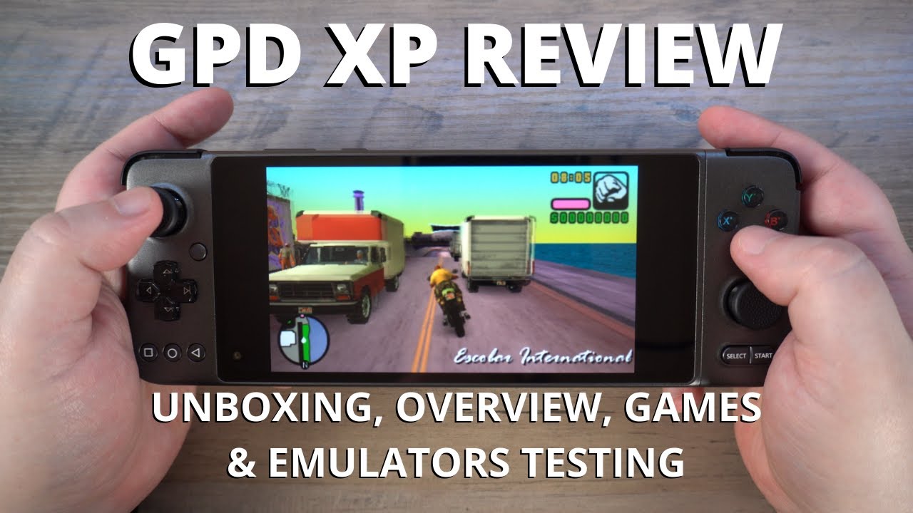 GPD XP Review - A high performance Android gaming and emulator retro gaming handheld