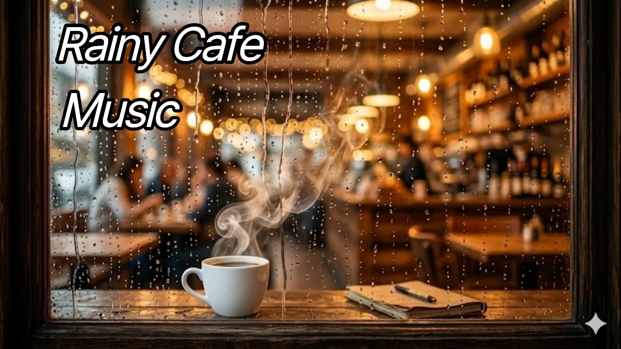 Rainy Cafe Music ☕ 비 오는 날 카페에서 듣는 편안한 음악 | Study / Relax