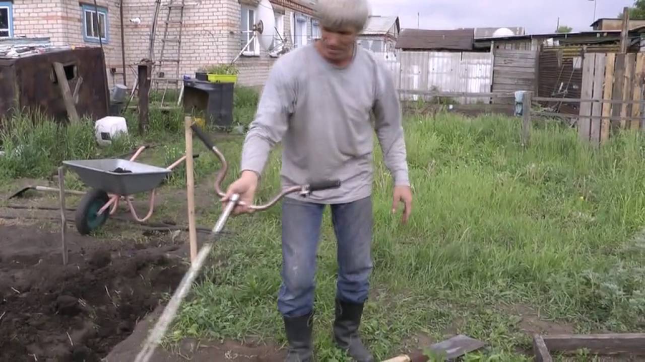 Спец-лопата, у кого болит спина