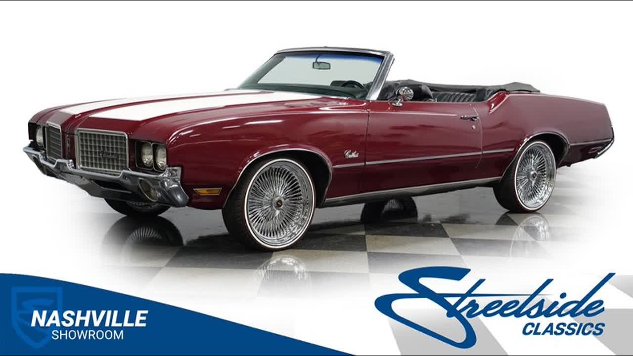 1972 Oldsmobile Cutlass Supreme Convertible 5214-NSH for sale | Charlotte, Atlanta, Dallas, Tam...