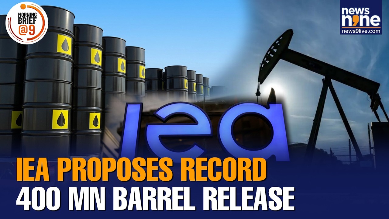IEA to Release 400M Barrels of Oil | U.S. Taps 120M Oil Reserve | Trump on Iran War | News9
