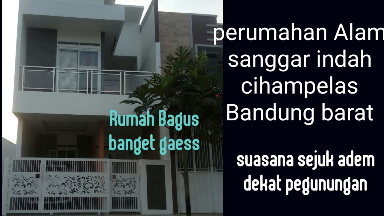 Perumahan Alam sanggar indah cihampelas Bandung Barat home tour rumah baru