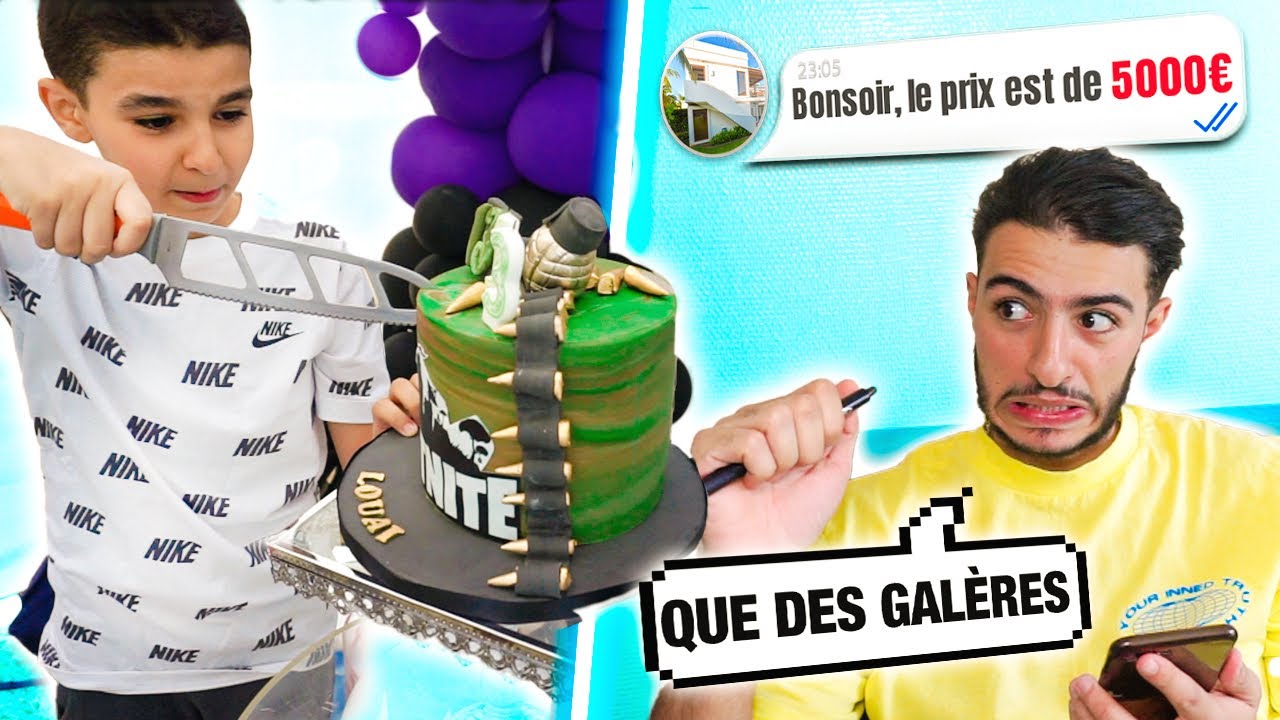 J'ORGANISE L'ANNIV SURPRISE DE MON FRÈRE EN 48H 😲 !