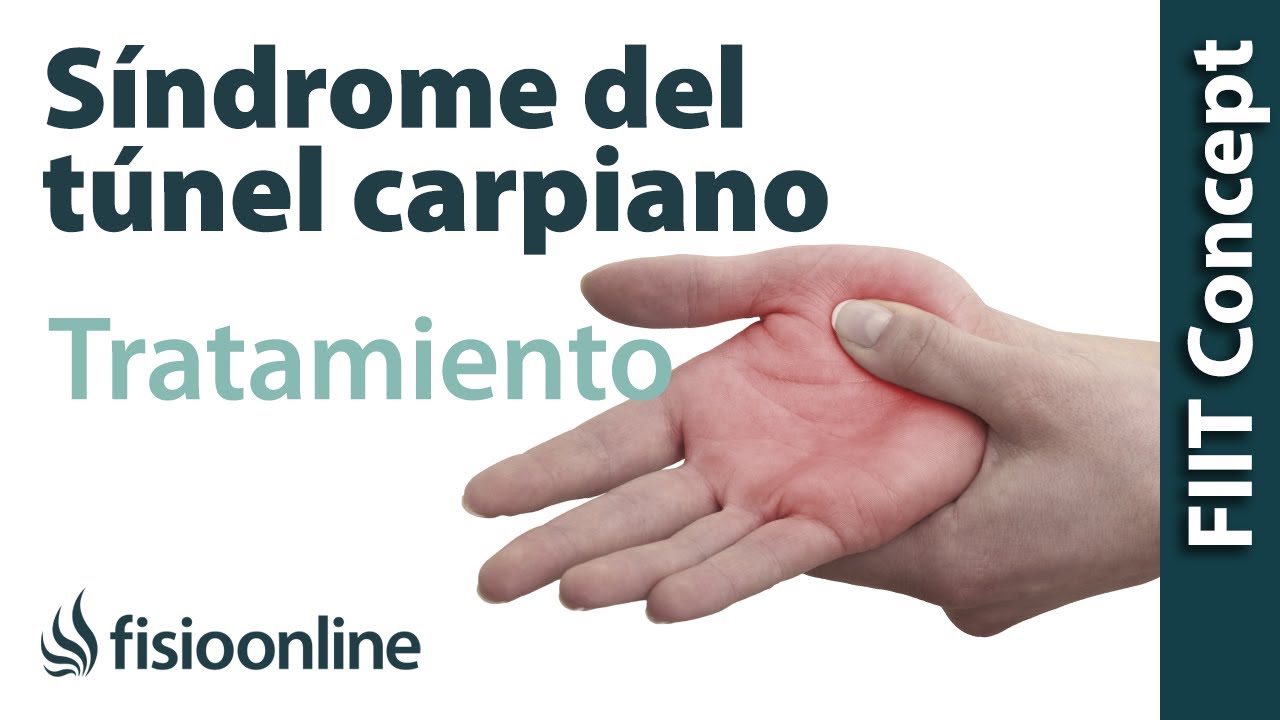 Tratamiento del síndrome de túnel carpiano izquierdo