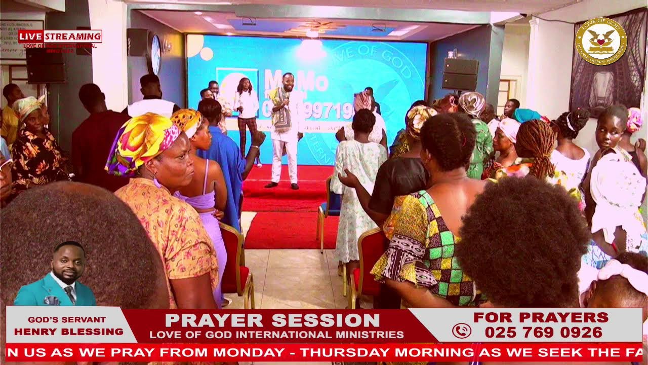 [[[ LIVE ]]] 14/01/2026  WEDNESDAY  MORNING GRACE HOUR SERVICE WITH  PROPHET HENRY BLESSING.