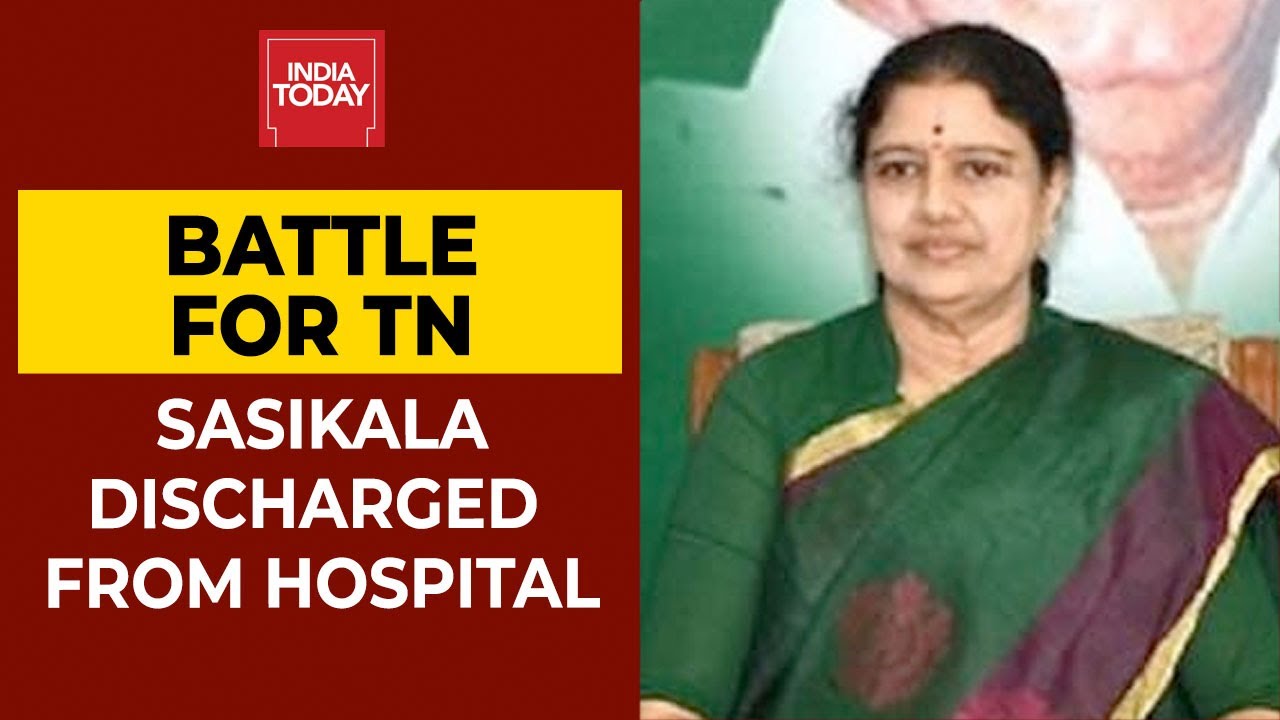 VK Sasikala Discharged From Bengaluru Hospital Today After Completing Covid-19 Treatment